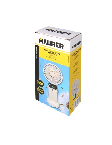 Foldable Rechargeable Battery Fan 5 Speeds