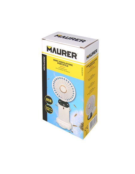 Foldable Rechargeable Battery Fan 5 Speeds