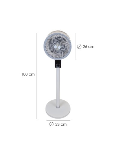 Ventilateur Pied 40W 25cm