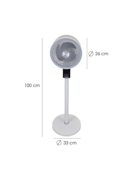 Ventilatore Piedistazione 40W 25cm