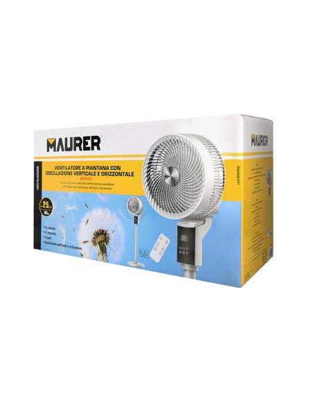 Ventilatore Piedistazione 40W 25cm