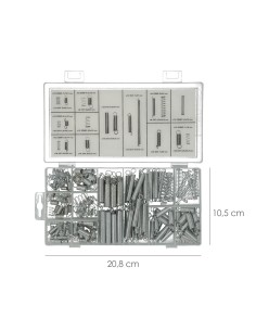 Kit Bag 200 Compression/Extension Springs with Storage Box 2