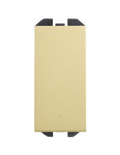 SIMON 270 | Push button switch 10 AX narrow bronze 20001201-097