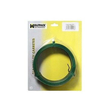 Maurer 1.2 mm Green Plastic-covered Wire (50 m roll)