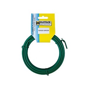 Fio Plastificado (Rolo 15 Metros) Verde nº 16 / 2,7 mm.