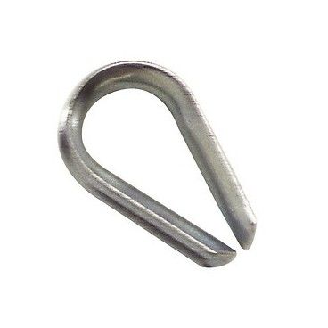 Zinc Cable Thimbles 3 mm.