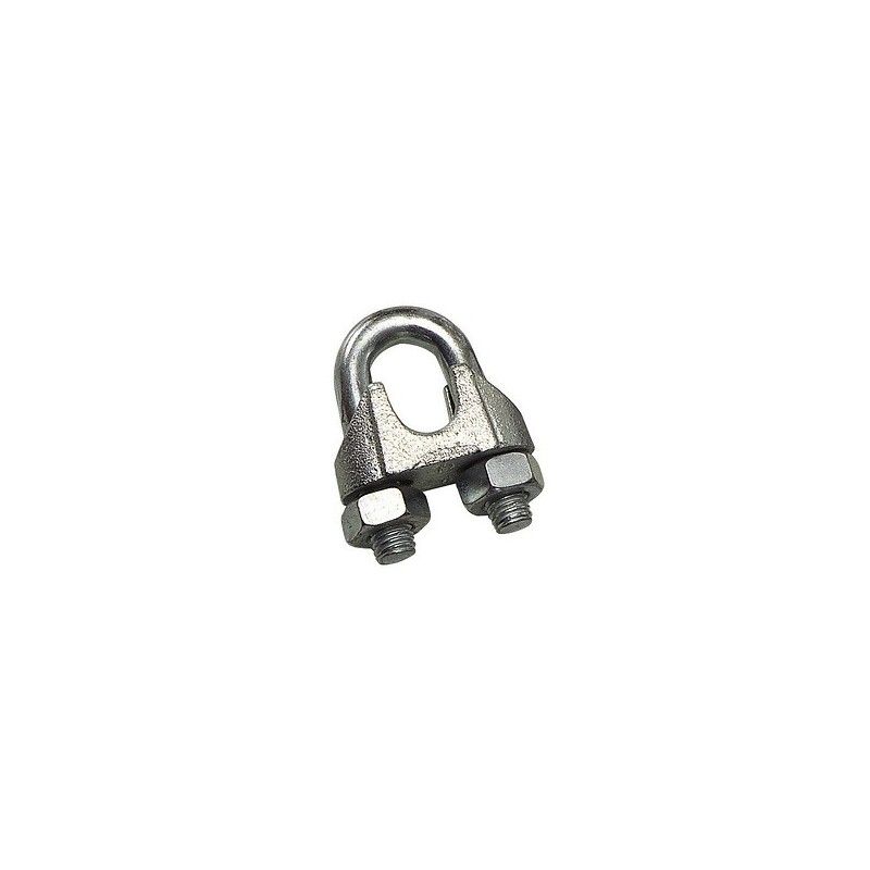 Serre-câbles galvanisé 16 mm 5/8" usage domestique