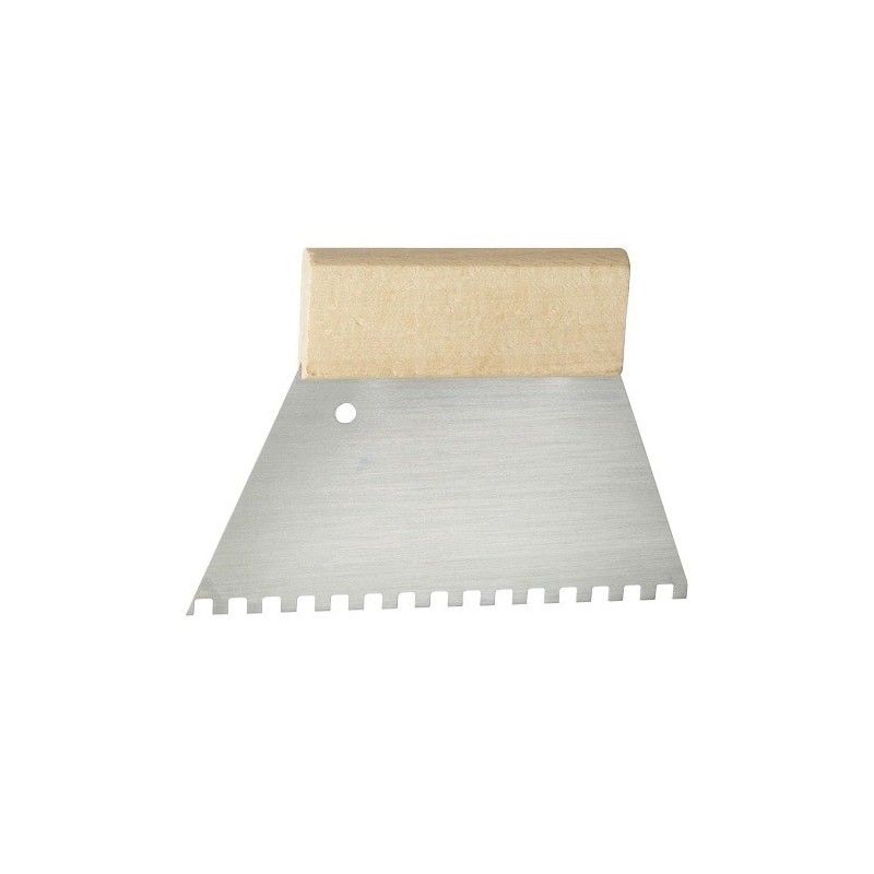 Spatula Normal Comb 18 cm. / 8x 8 mm.