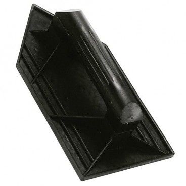 Ponta Flutuante de Plástico Cabo Redondo 26x14cm Preto