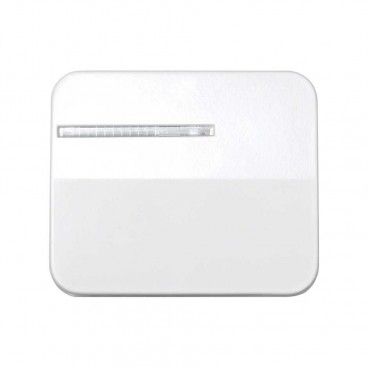 Chave interruptora, interruptor, passagem luminosa branca SIMON 75011-30