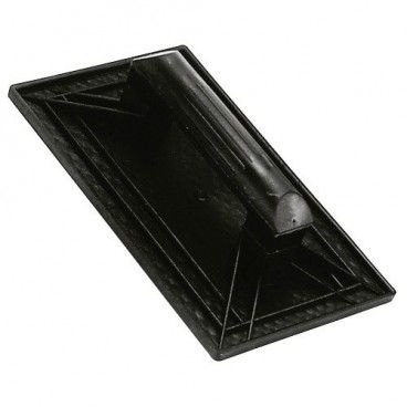 Bóia de plástico 27x18 cm alça redonda preta nº 1