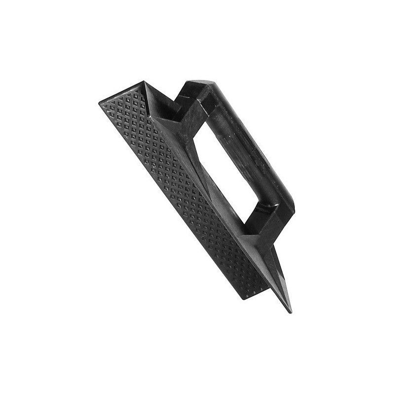 Kunststoffgriff mit runder Ecke 36 cm. schwarz