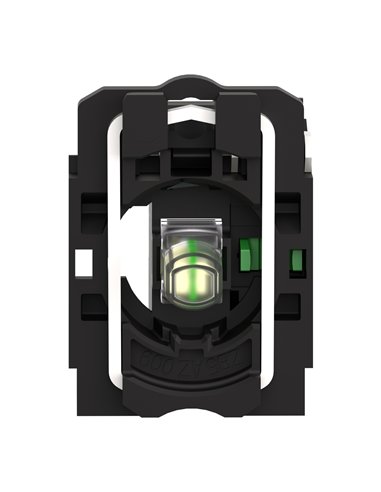 CUERPO PULS LUM LED 230VCA 1NA BLANCO
