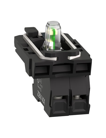 CUERPO PULS LUM LED 230VCA 1NA BLANCO