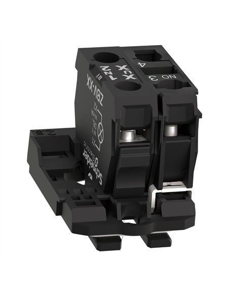 CUERPO PULS LUM LED 230VCA 1NA BLANCO