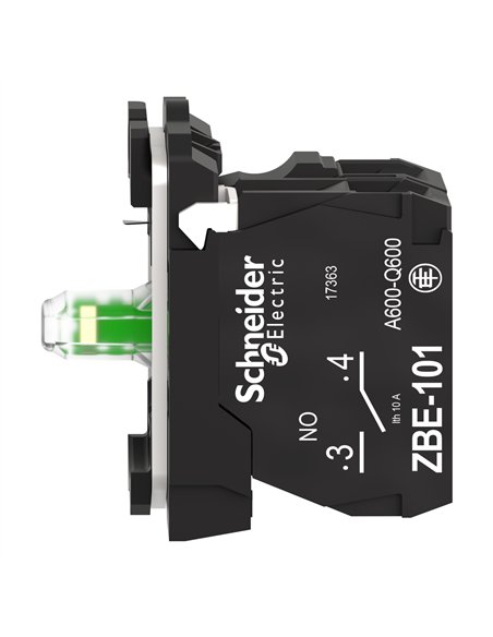 CUERPO PULS LUM LED 230VCA 1NA BLANCO