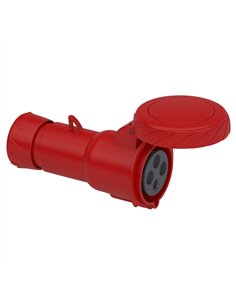 Toma de conmutación PK Patrika tornillos 32 A IP67 380 V 3P+T 50-60 Hz