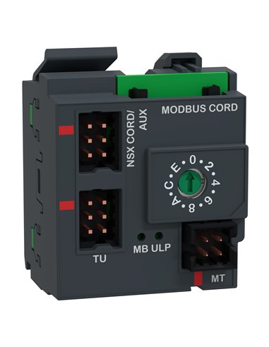 Módulo de comunicación, Compact nsx, BSCM Modbus SL/ULP, estado del interruptor y módulo de control