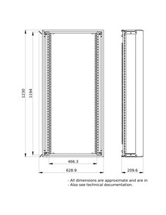 Cofret G IP30,extension 24 Mod,1.230mm 2