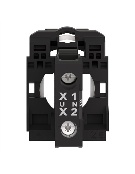 Cuerpo piloto luminoso led 120vca blanco