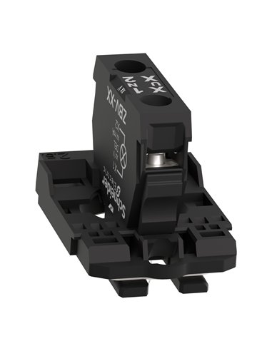 Cuerpo piloto luminoso led 120vca blanco