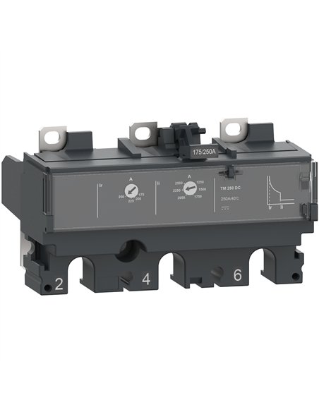 Unidad de control ComPacT NSX100 DC 3P 100A TMD