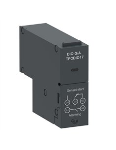 Modulo de salida para TransferPacT, arranque temporizado de Generador y alarma