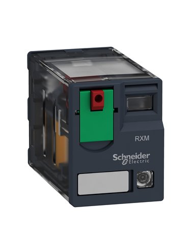 Relé miniatura enchufable, 10 a, 3 nanc, led, 230 v ca