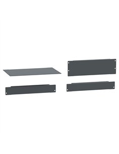 Tapa frontal zocalo G IP55, ancho 300mm