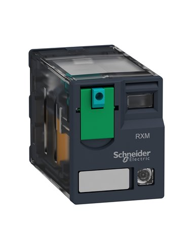 Relé miniatura enchufable, 10 a, 3 nanc, led, 24 v cc