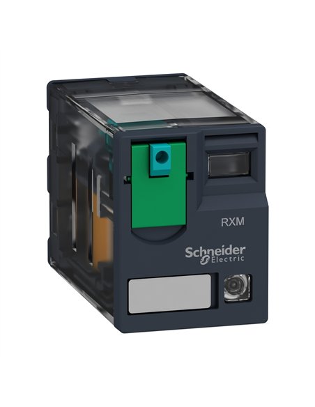 Relé miniatura enchufable, 10 a, 3 nanc, led, 24 v cc