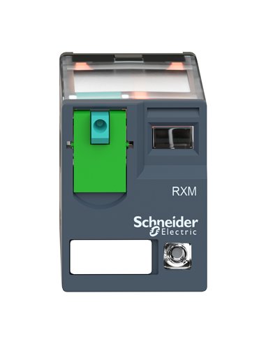 Relé miniatura enchufable, 10 a, 3 nanc, led, 24 v cc