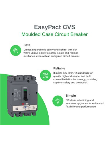 Easypact CVS - Interruptor Automático CVS160B TM160D - 4P/4R