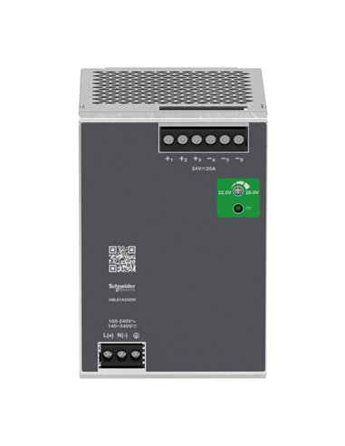 FUENTE DE ALIM. 24V 20A MONOF OPTIMIZADA