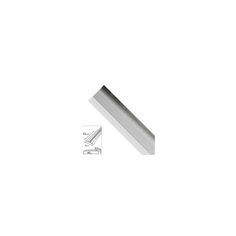 Tapajuntas Adhesivo Para Moquetas Aluminio Plata   82,0 cm. 02541105