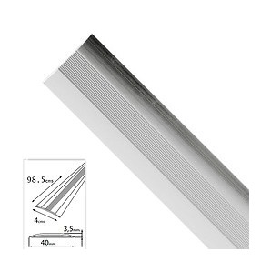 Tapajuntas Adhesivo Para Moquetas Aluminio Plata   98,5 cm. 02541110