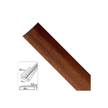Tapajuntas Adhesivo Para Moquetas Aluminio Sapeli   82,0 cm. 02541145