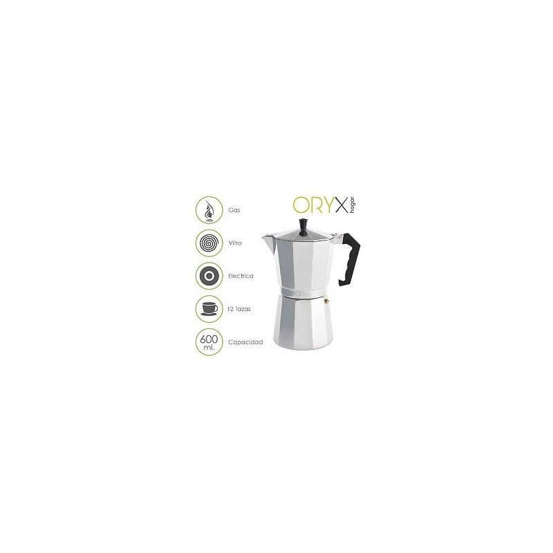 Cafetera Eléctrica Jarra de Vidrio 12 Tazas Home Elements