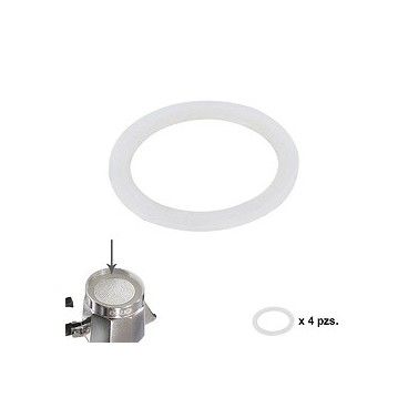 Junta Goma Silicona Cafetera Aluminio Classic / Inducción 2 Tazas (4 Unidades) 05056100