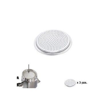Filtro Cafetera Aluminio Classic / Inducción 2 Tazas (3 Unidades) 05056110