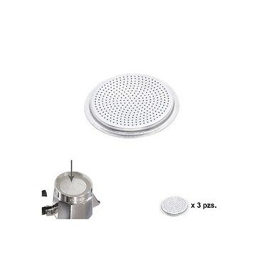 Filtre Cafetière En Aluminium Classique / Induction De 12 Tasses (3 Unités) 05056114