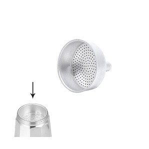 Embudo Cafetera Aluminio Classic / Inducción 2 Tazas 05056120