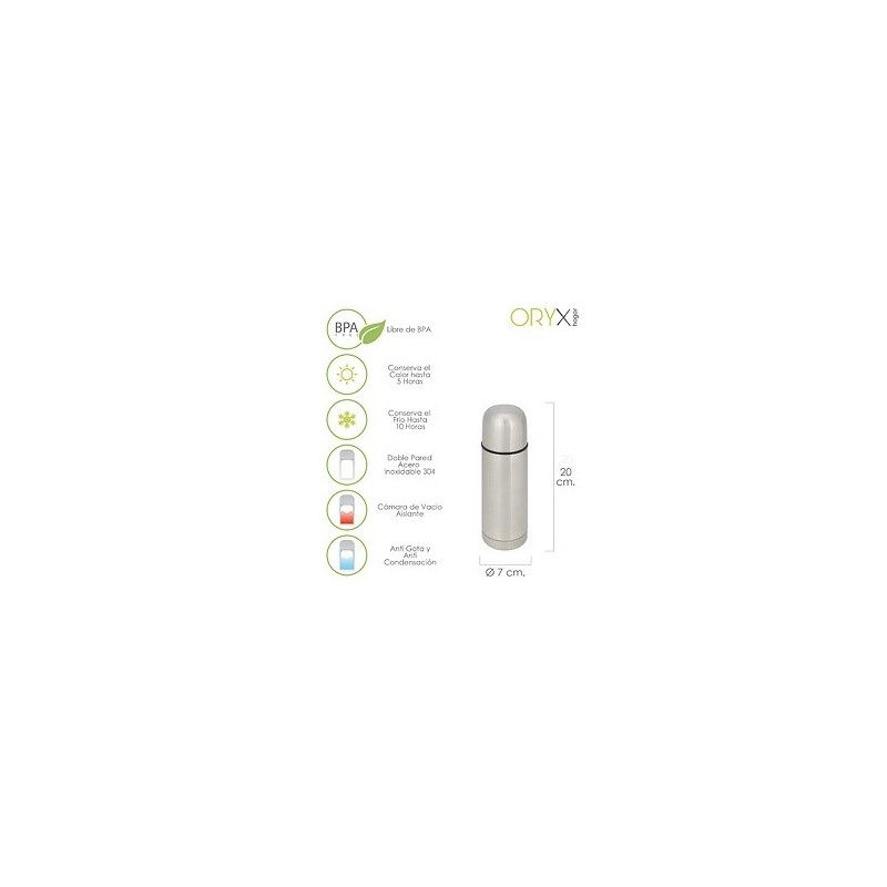 Termo Liquidos Acero Inoxidable Antigoteo 350 Ml. 05075000