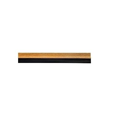 Burlete Puerta Pvc Roble Con Goma 1 Metro 05190340
