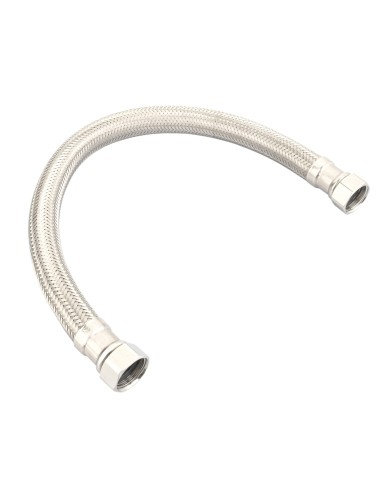 Conector hembra-hembra de acero inoxidable 50 cm