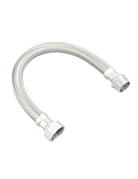 Conector hembra-hembra de acero inoxidable 50 cm