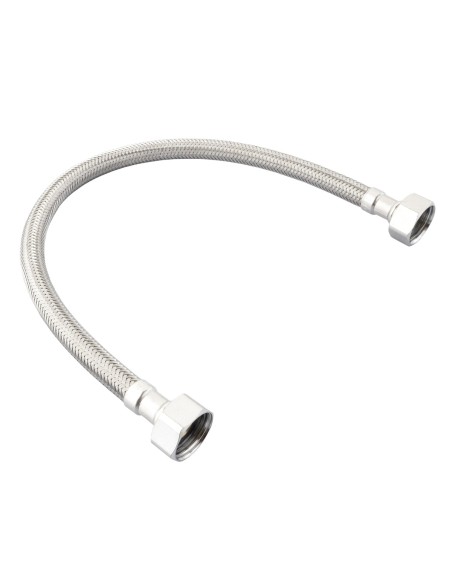 Conector hembra-hembra de acero inoxidable 1/2"