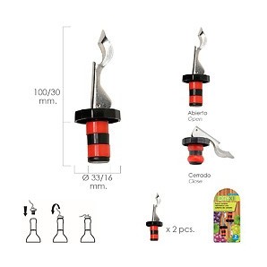 Cap Bottle Sealed With Sealing System By Expansion. 2 units 05057015