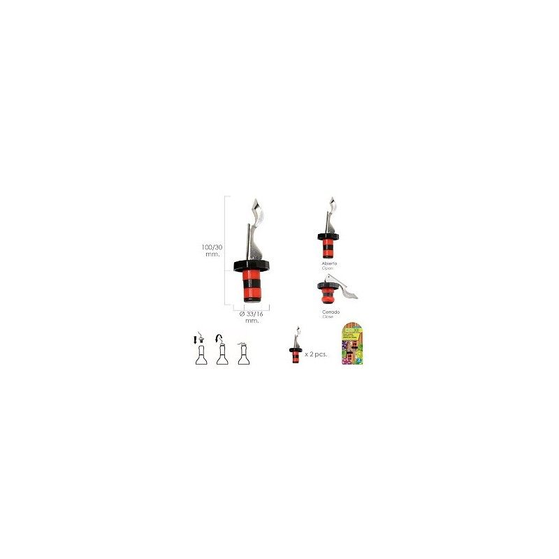 Cap Bottle Sealed With Sealing System By Expansion. 2 units 05057015