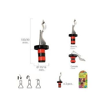 Cap Bottle Sealed With Sealing System By Expansion. 2 units 05057015